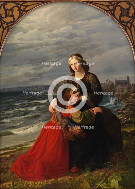 The Abandoned Daughters of the Lord High Constable, Stig Andersen Hvide, 1839. Creator: Dankvart Dreyer.