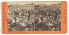The Abandoned Gold Mine, California, 1860/90. Creator: C. L. Pond