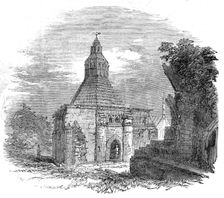 The Abbot's Kitchen, Glastonbury, 1854. Creator: Unknown