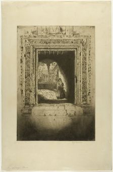 The Abbazia, Venice, 1900. Creator: David Young Cameron