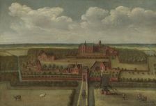 The Abbey of Leeuwenhorst in Rijnland, 1641. Creator: Anon