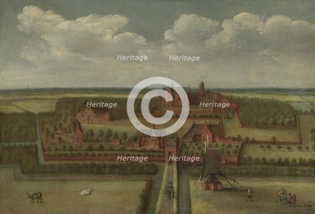 The Abbey of Leeuwenhorst in Rijnland, 1641. Creator: Anon.