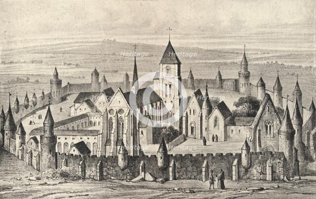 'The Abbey of St Martin-des-Champs', 1915. Artist: Unknown.