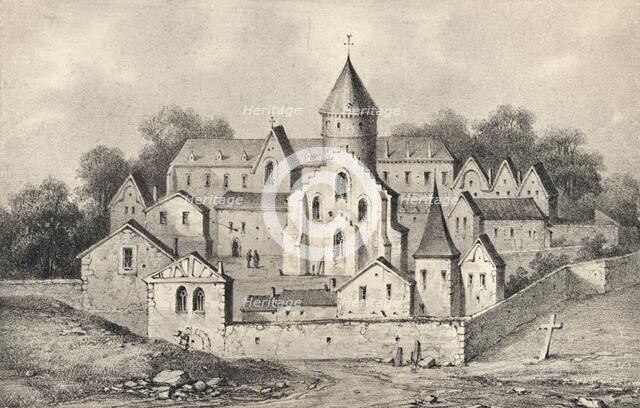 'The Abbey of St Antoine des Champs', 1915.  Artist: Unknown.