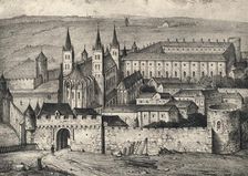 The Abbey of St Germain-des-Prés in the 14th Century 1915
