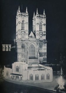 The Abbey Church of St. Peter, Westminster; Showing the Temporary Annexe 1937