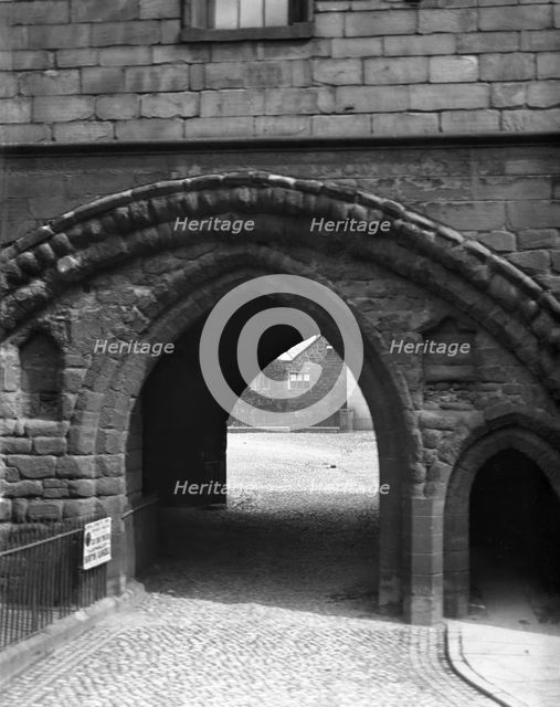 The Abbey Gateway, Chester, England, c1902. Creator: Robert Augustus Henry L'Estrange.