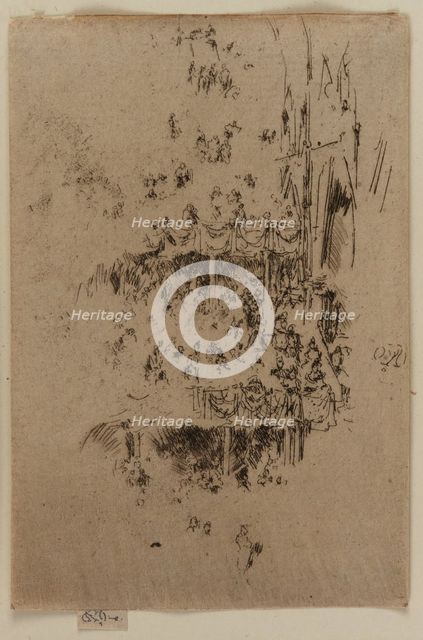 The Abbey Jubilee, 1887. Creator: James Abbott McNeill Whistler.