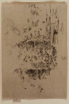 The Abbey Jubilee, 1887. Creator: James Abbott McNeill Whistler