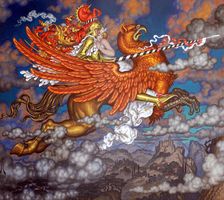 The Abduction, 1928. Creator: Nikolay Kalmakov