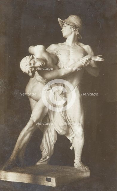 'The Abduction of the Sabine Woman', 1890, (1920-1930). Creator: Unknown.