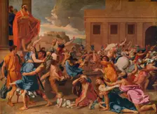The Abduction of the Sabine Women c1633. Artist: Nicolas Poussin