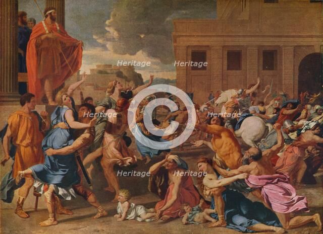 'The Abduction of the Sabine Women', c1633. Artist: Nicolas Poussin.
