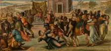 The Abduction of the Sabines, about 1520. Creator: Girolamo del Pacchia