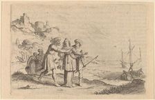 The Abduction of Europa, 1634. Creator: Willem Basse