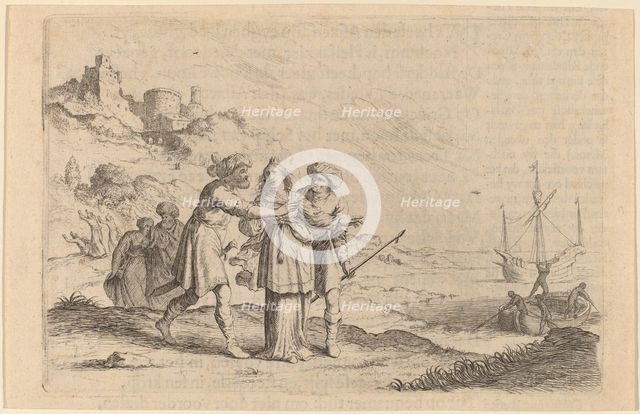 The Abduction of Europa, 1634. Creator: Willem Basse.