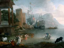 The Abduction of Europa 17th century. Artist: Hendrick van Minderhout