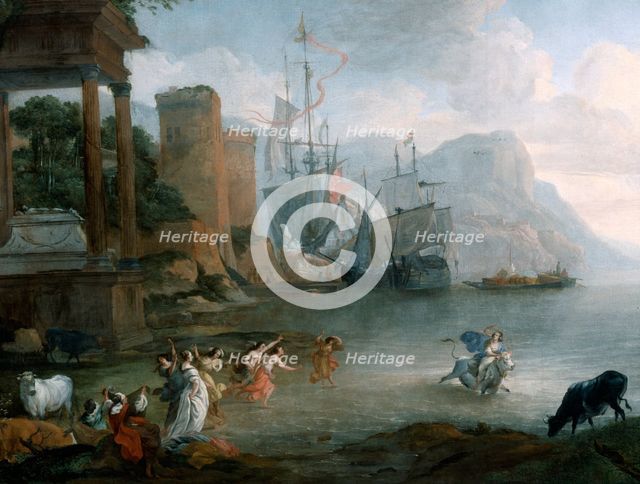 'The Abduction of Europa', 17th century.  Artist: Hendrick van Minderhout