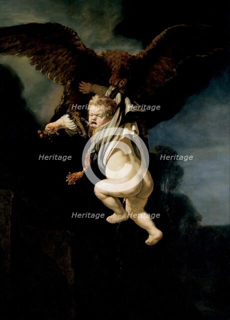 The Abduction of Ganymede, 1635. Artist: Rembrandt van Rhijn (1606-1669)