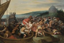 The Abduction of Helen, 17th century? Creator: Workshop of Frans Francken the Younger