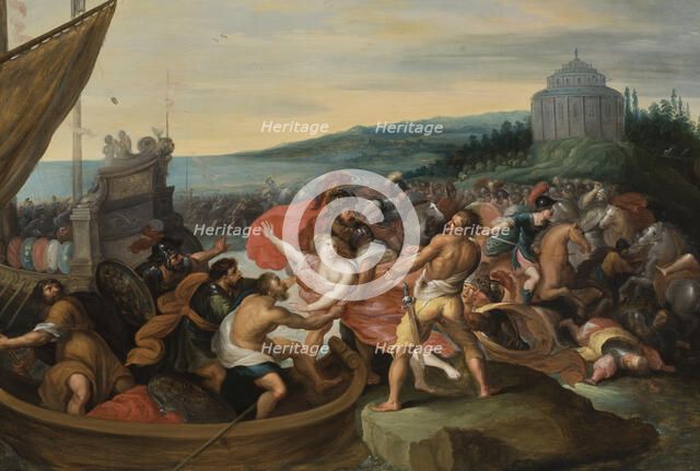 The Abduction of Helen, 17th century? Creator: Workshop of Frans Francken the Younger.