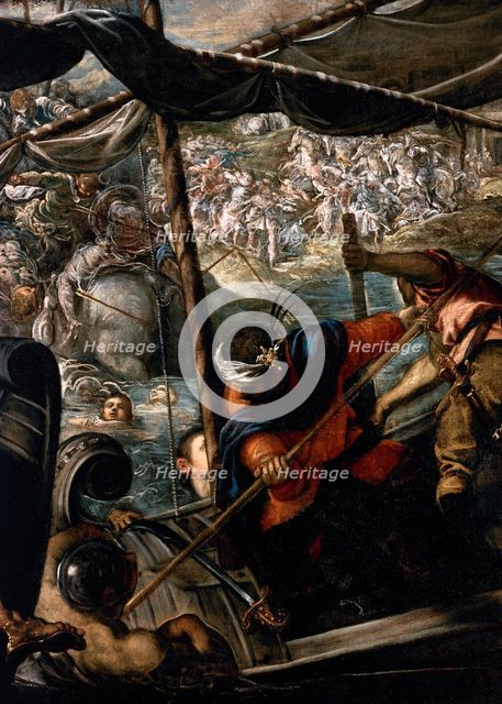 The Abduction of Helen, 1578-1579.  Creator: Jacopo Tintoretto.