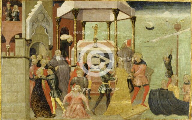 The Abduction of Helen, c1430. Creator: Unknown.