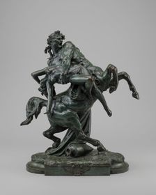The Abduction of Hippodamia (L'Enlèvement d'Hippodamie), model 1877/1879, cast after 1877. Creators: Albert Ernest Carrier de Belleuse, Auguste Rodin