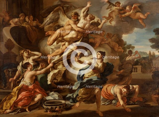 The Abduction of Orithyia, c1730. Creator: Unknown.