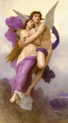 The abduction of Psyche , 1895. Creator: Bouguereau, William-Adolphe (1825-1905)