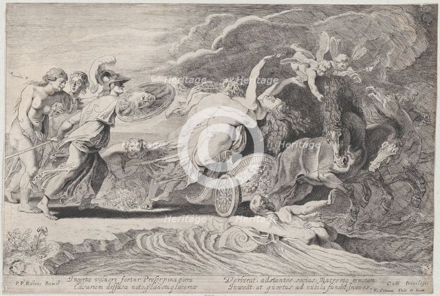 The Abduction of Proserpina, ca. 1620-25. Creator: Pieter Soutman.