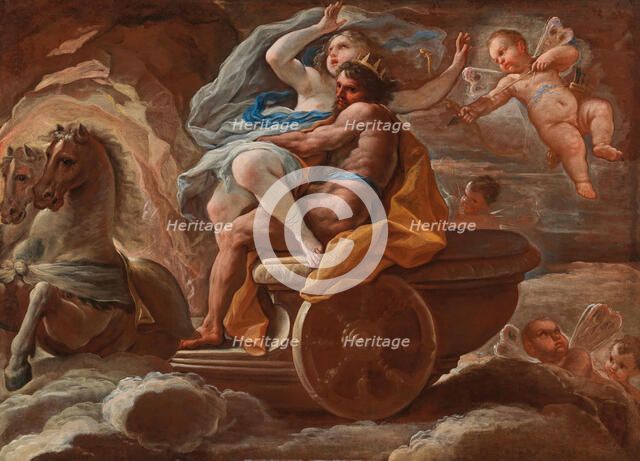 The Abduction of Proserpina, ca 1689. Creator: Giordano, Luca (1632-1705).