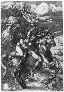 The Abduction on the Unicorn 1516, (1936). Artist: Albrecht Dürer