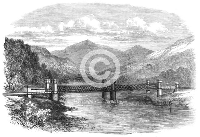 The Aberfeldy Branch of the Highland Railway: the Tummel Viaduct at Logierait, 1865. Creator: Unknown.