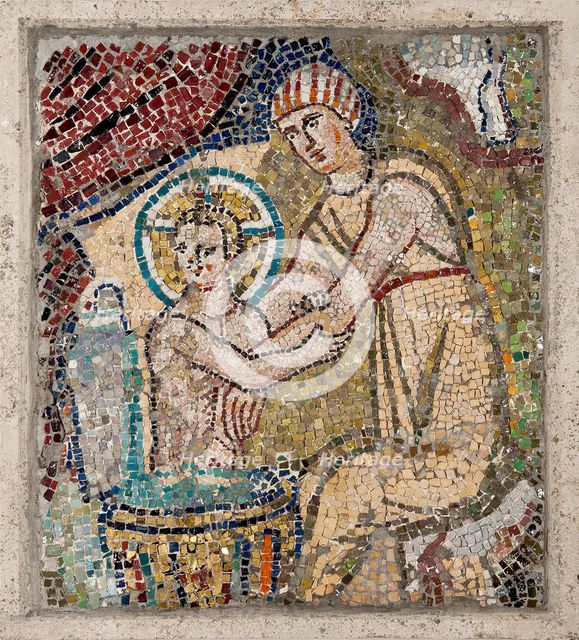 The ablution of the child, 705-707. Creator: Byzantine Master.