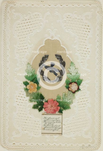 The Absent Still WIthin my Heart (valentine), n.d. Creator: Unknown.