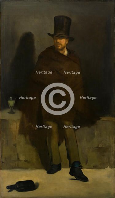 The Absinthe Drinker, 1859. Artist: Manet, Édouard (1832-1883)