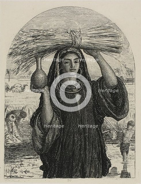 The Abundance of Egypt, 1857. Creator: William Holman Hunt.
