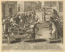 The Abuses of the Law, Plate 7.n.d. Creator: Hendrik Goltzius