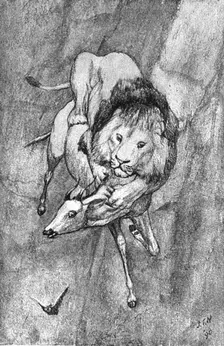 'The Abyss", after JT Nettleship 1890. Creator: Unknown