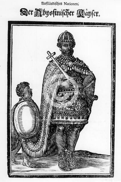 'The Abyssinian Emperor', 17th century. Artist: Anon