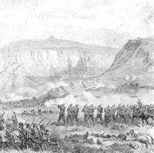 The Abyssinian Expedition,1868: Battle of Arogee, on Good Friday, April 10 1901. Creator: Unknown