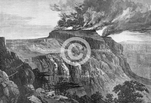 The Abyssinian Expedition: the destruction of Magdala, 1868. Creator: Unknown.