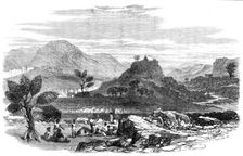 The Abyssinian Expedition: the Hot Springs of Ailet, 1868. Creator: Unknown