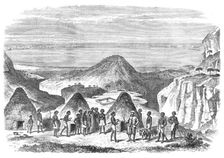 The Abyssinian Expedition: the Shoho Village of Akoo and the Head of Annesley Bay, 1868. Creator: Unknown