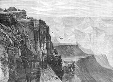 The Abyssinian Expedition: view from a point near the King's House, Magdala, 1868. Creator: Unknown