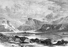 The Abyssinian Expedition: view from the fortified post of Adigerat, 1868. Creator: Unknown