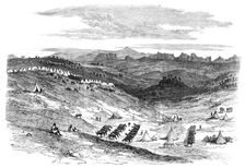 The Abyssinian Expedition: camp of General Sir R. Napier at Ad-Abaga, 1868. Creator: Unknown