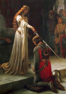 The Accolade 1901. Artist: Edmund Blair Leighton