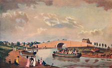 The Accommodation Barge on the Paddington Canal 1801, (1904)